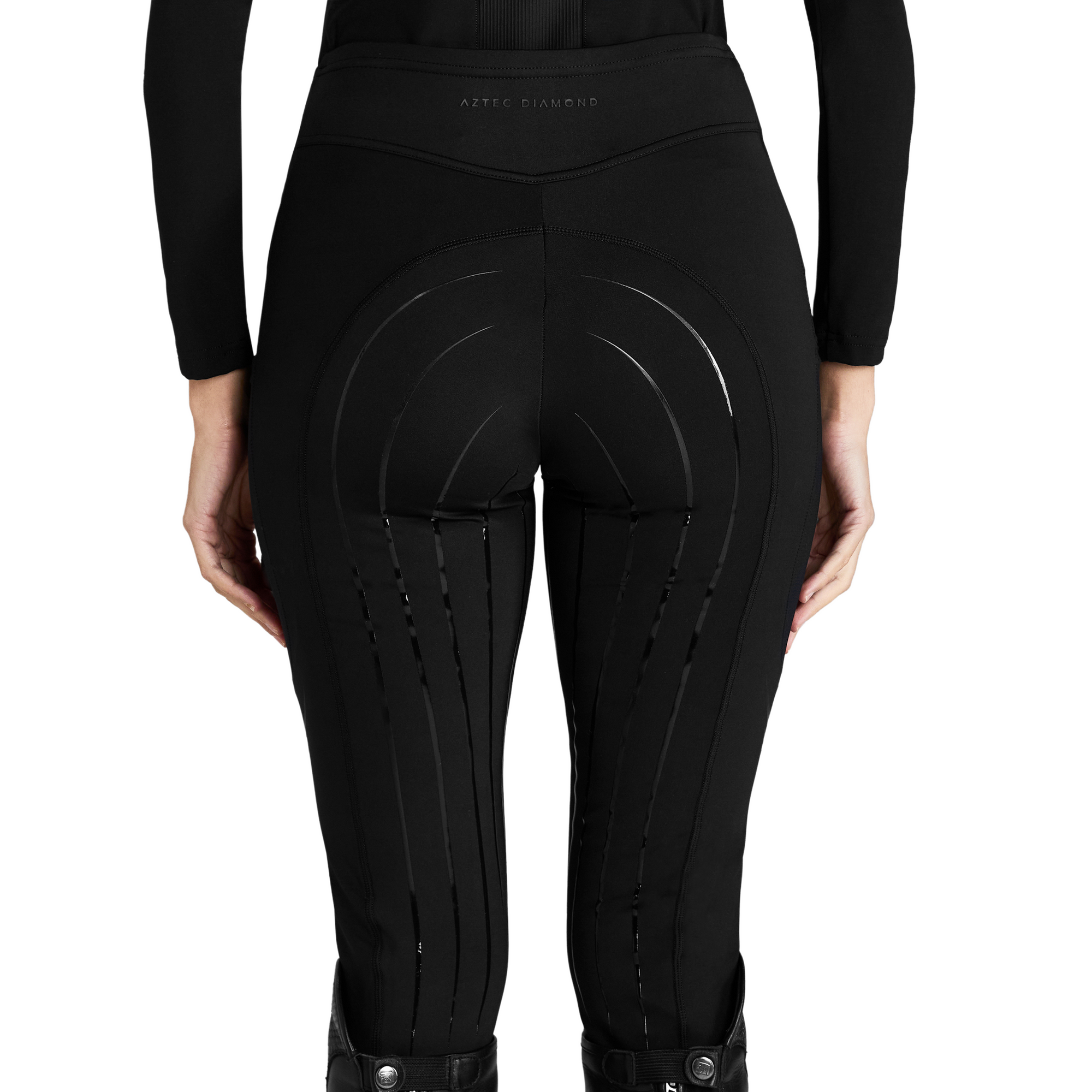 Aztec Diamond Define Leggings - Black