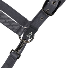 Load image into Gallery viewer, Cavalleria Toscana Headcollar &amp; Leadrope Set - Grey
