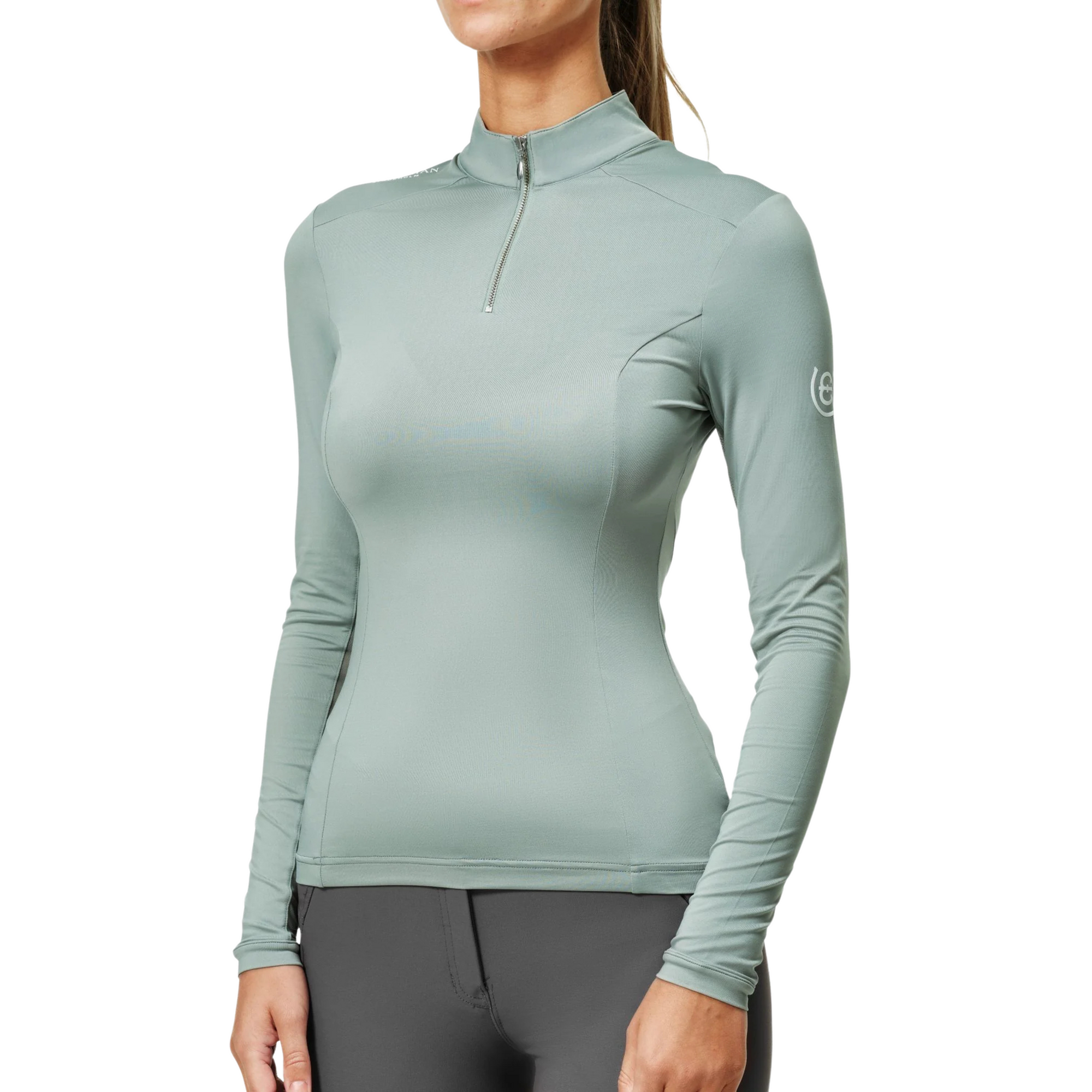 Equestrian Stockholm Air Breeze Top - Mint Green