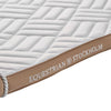 Equestrian Stockholm Dressage Pad - Modern White Sand