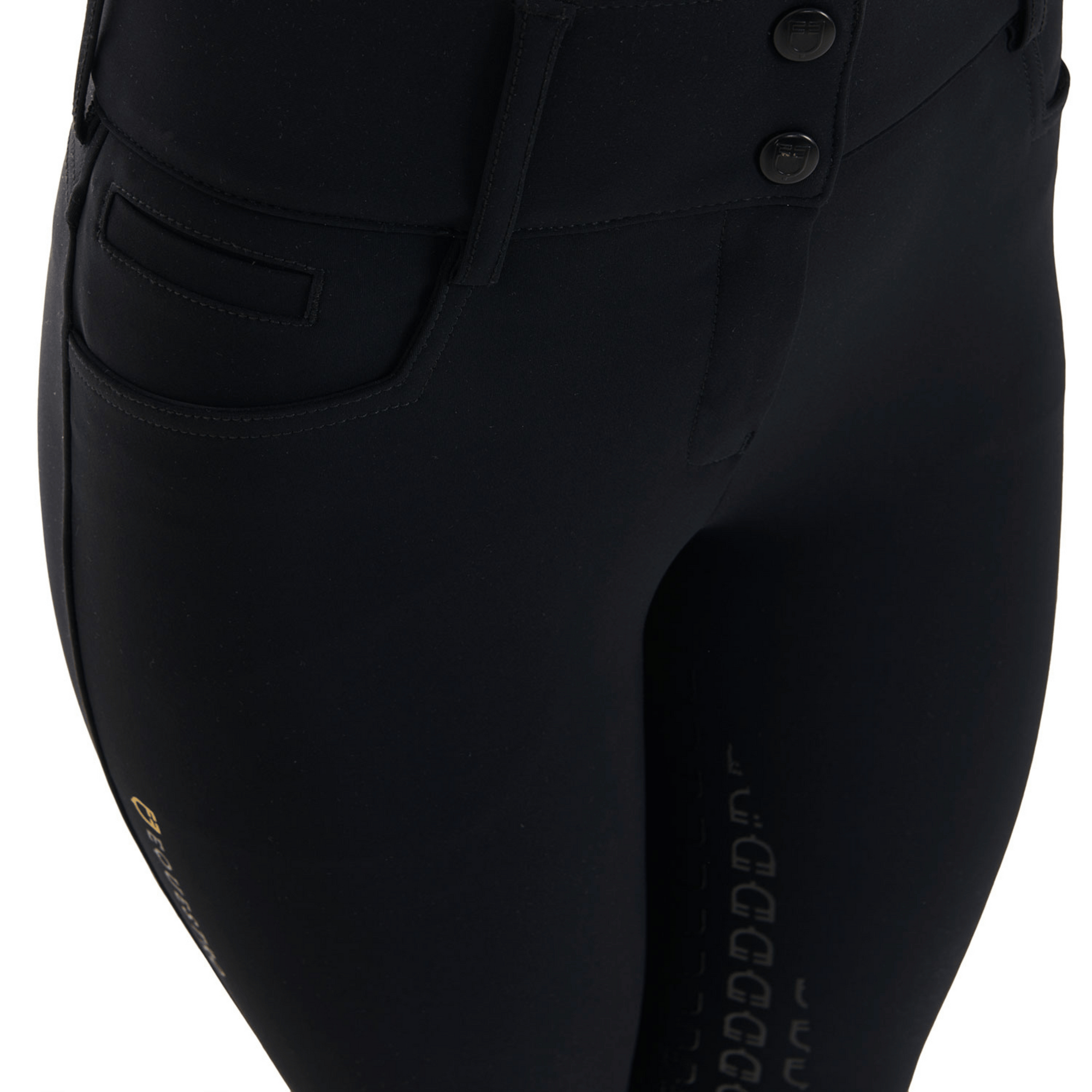 Equestro High Waist Breeches - Black