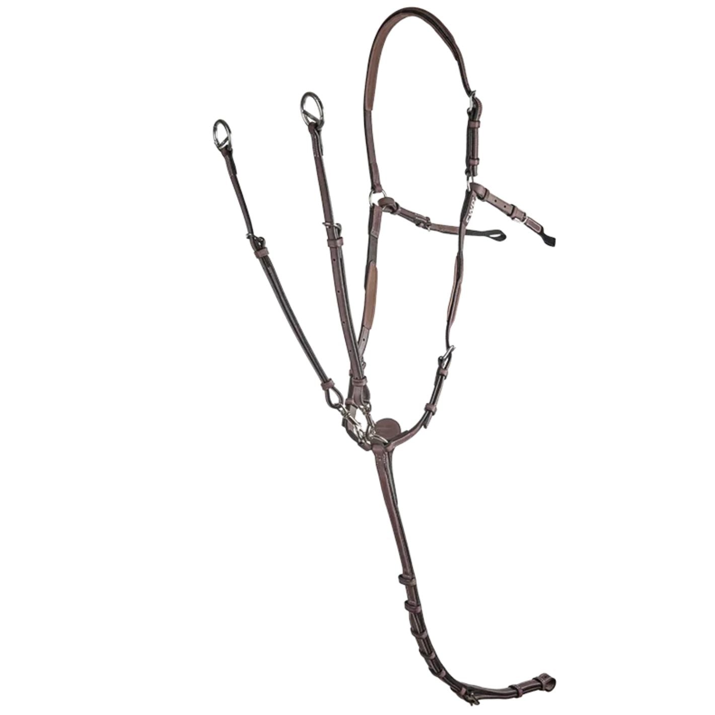 CWD Raised Adjustable Bridge Breastplate - Brown