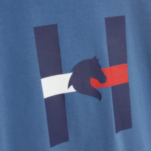 Load image into Gallery viewer, Tommy Hilfiger H Horse Print T-Shirt - Blue Coast

