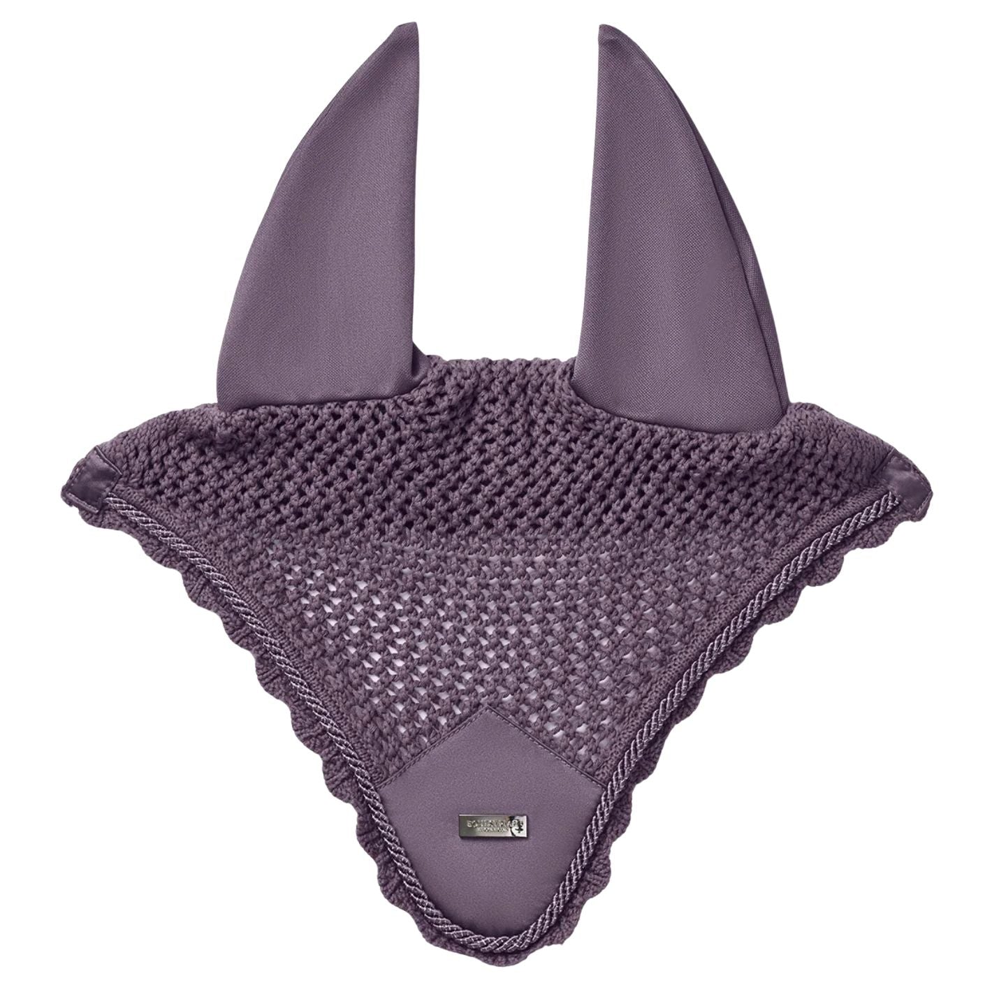 Equestrian Stockholm Ear Bonnet - Dark Violet