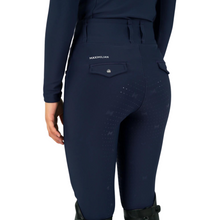 Load image into Gallery viewer, Maximilian Equestrian Kids Leggings - Navy
