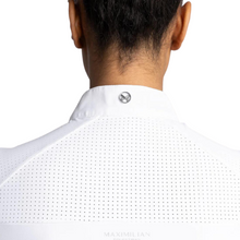 Load image into Gallery viewer, Maximilian Equestrian Air Short Sleeve Shirt - White
