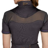 Derriere Short Sleeve Top - Graphite