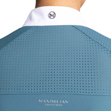 Load image into Gallery viewer, Maximilian Equestrian Air Short Sleeve Shirt - Teal
