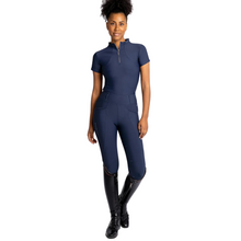 Load image into Gallery viewer, Maximilian Equestrian Short Sleeve Base Layer - Navy
