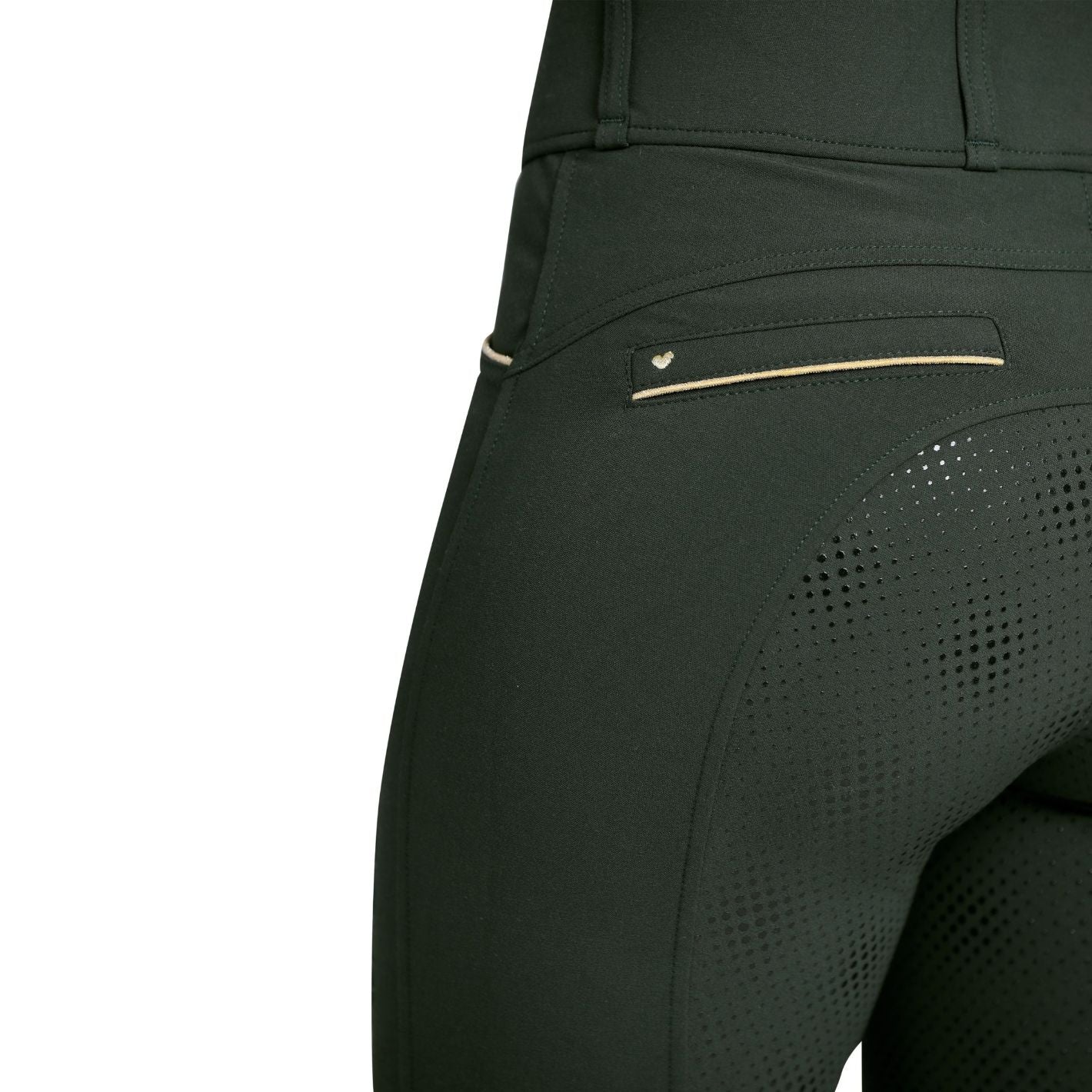 Spooks Annber High Waist Breeches - Forest Green
