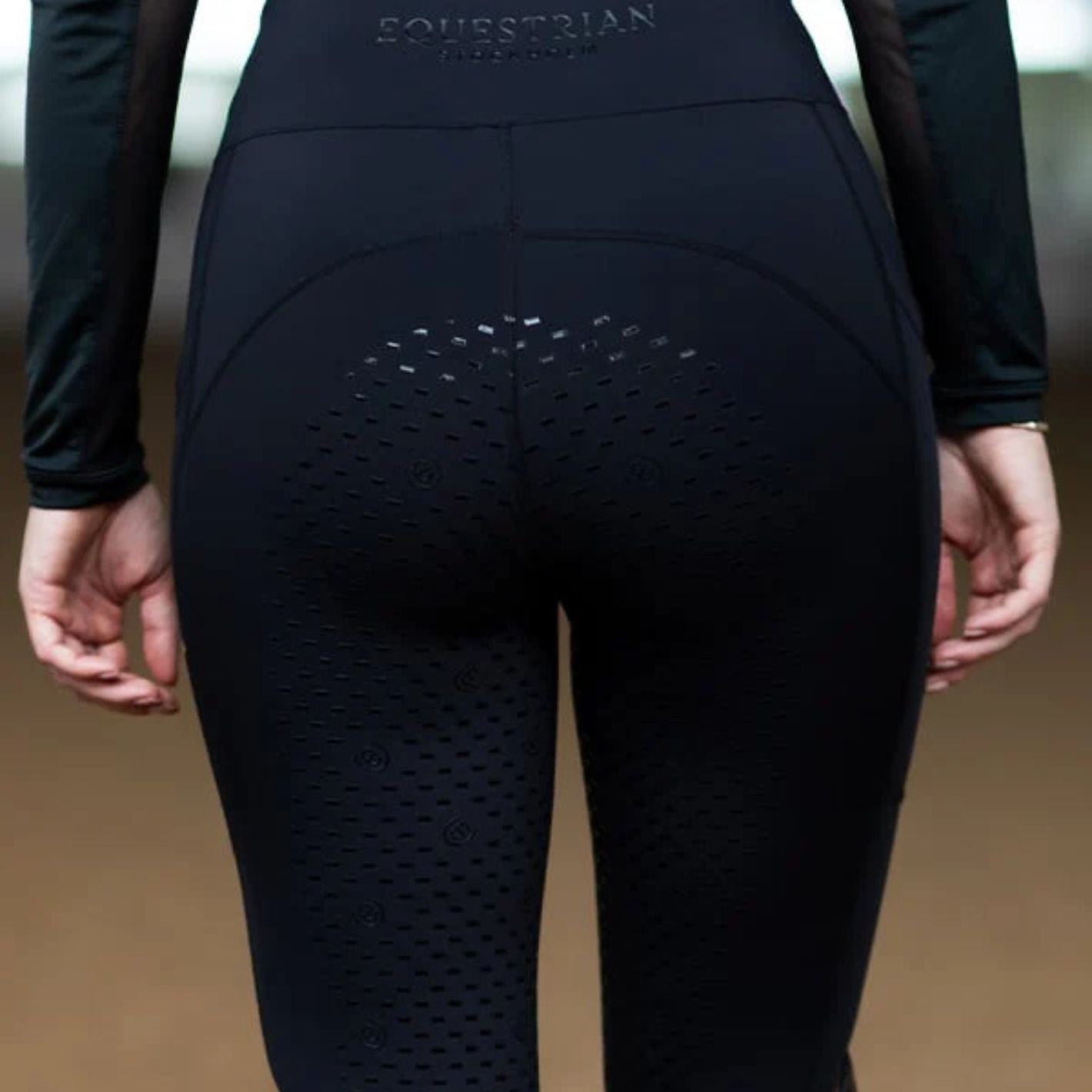 Equestrian Stockholm Tights - All Black