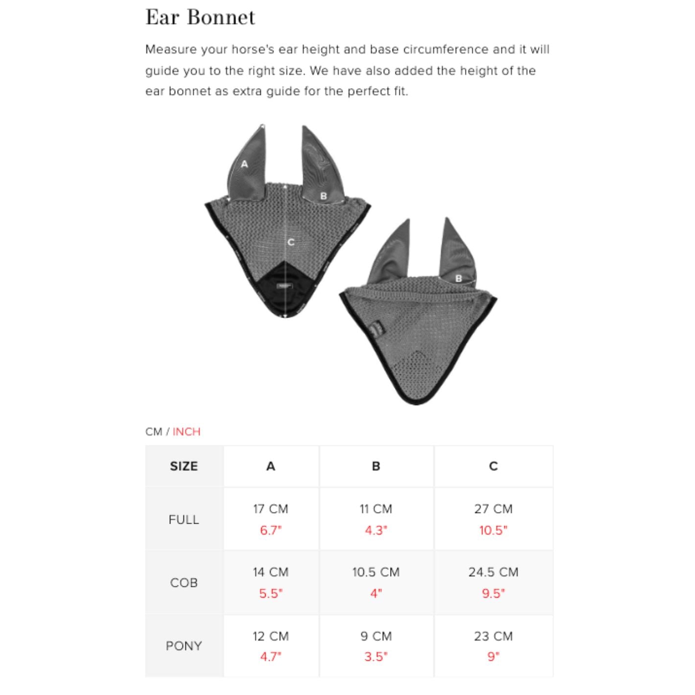 Equestrian Stockholm Ear Bonnet - Sand