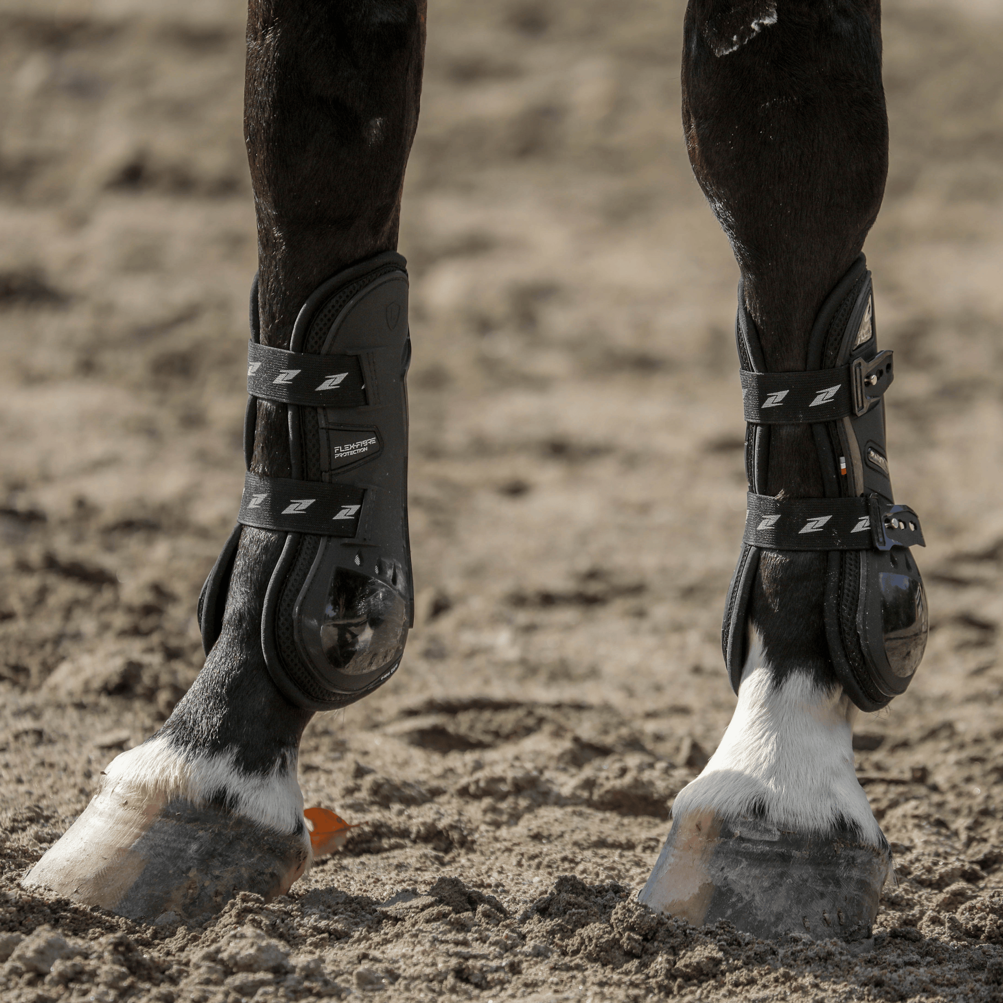 Zandona Carbon Chic Tendon Boots - Black/Silver