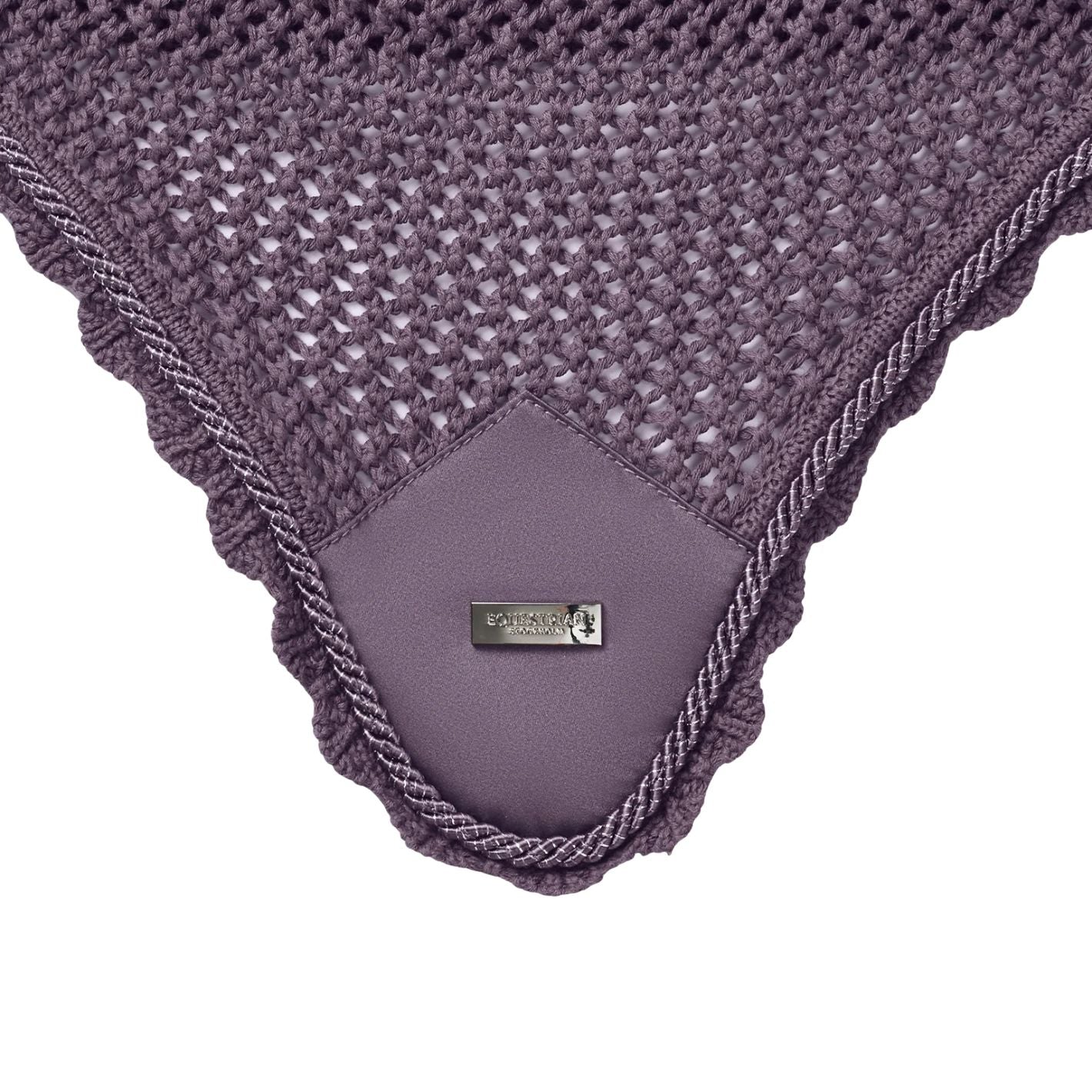Equestrian Stockholm Ear Bonnet - Dark Violet