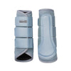Equestrian Stockholm Mesh Brushing Boots - Ice Blue