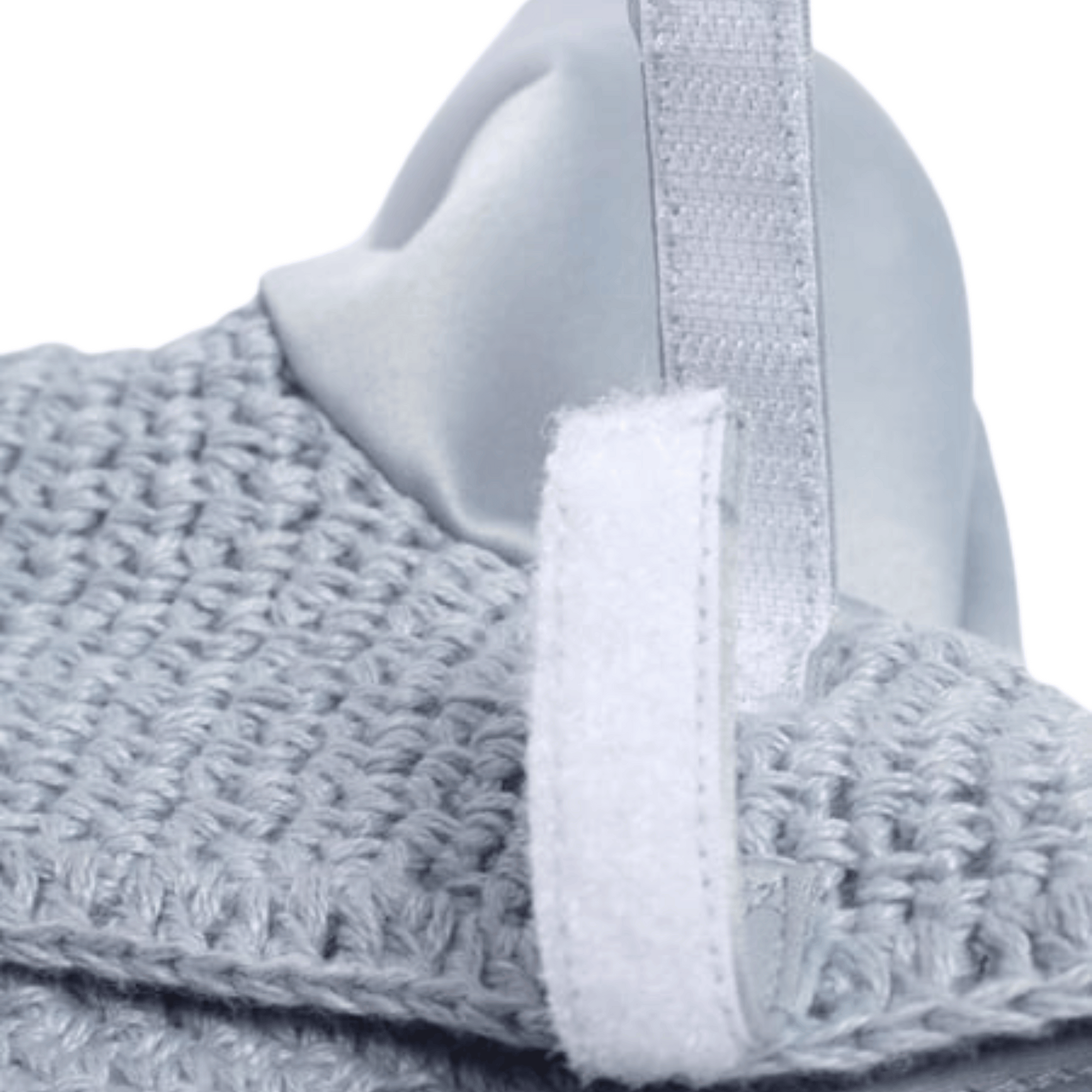 PS of Sweden Crystal Satin Ear Bonnet - Blue Whisper