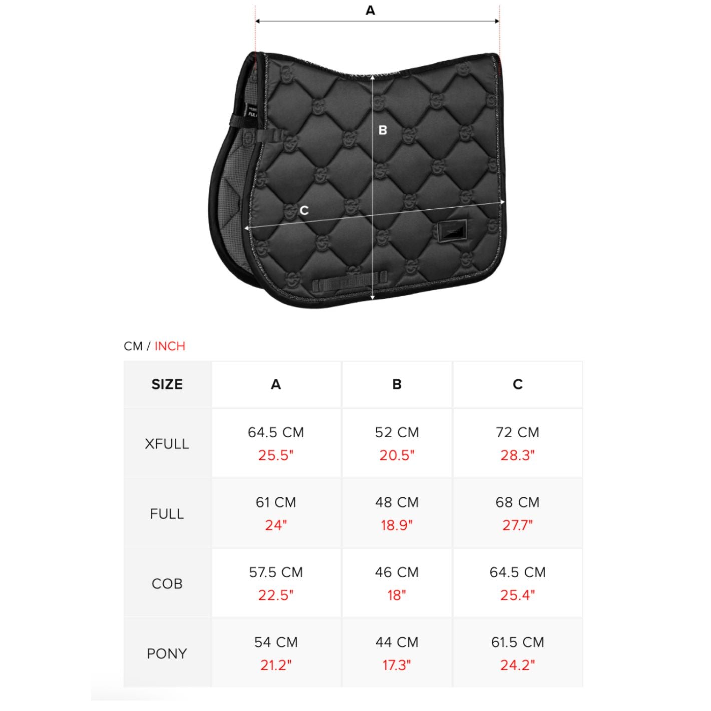 Equestrian Stockholm Jump Pad - Pistachio White