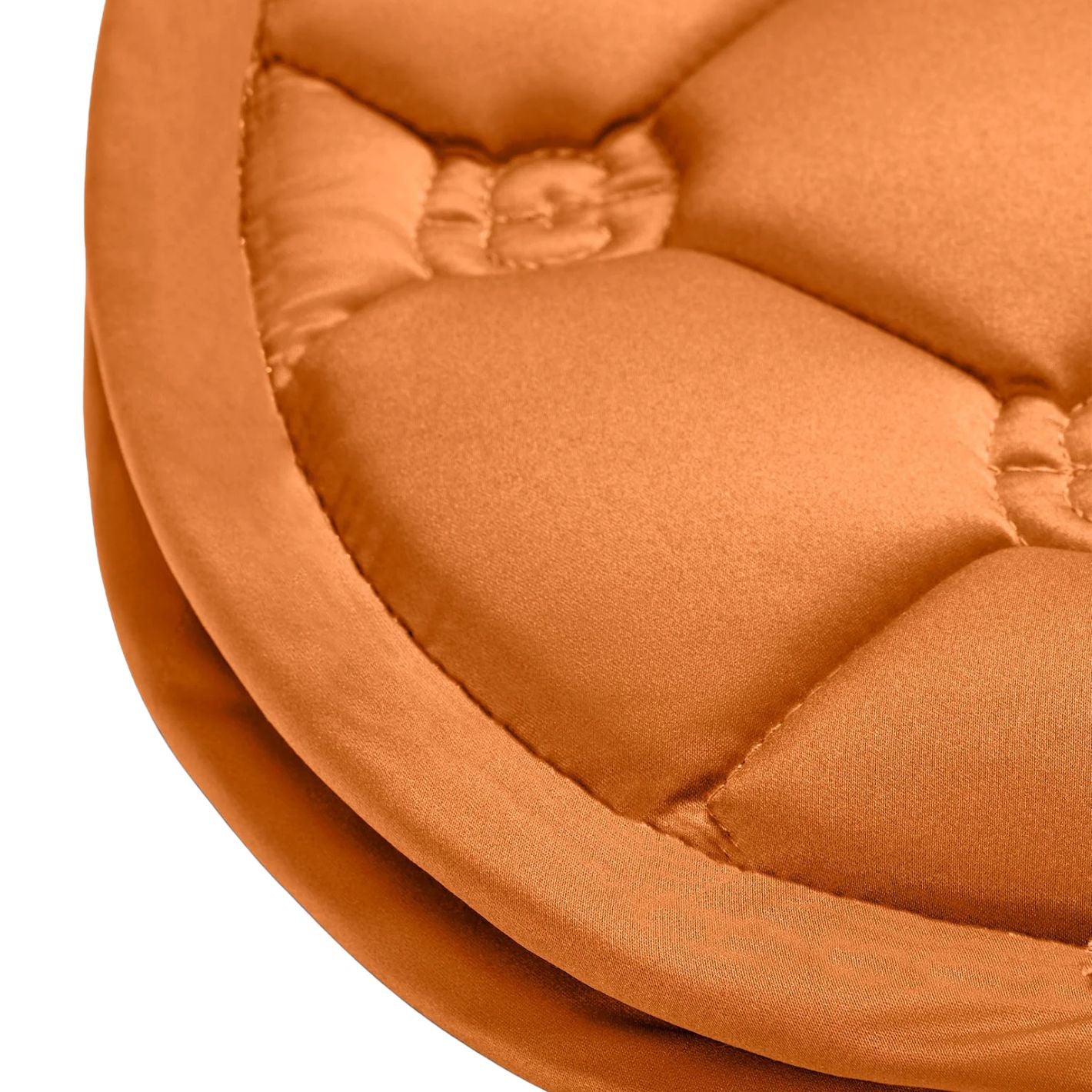 Equestrian Stockholm Satin Jump Pad - Chestnut