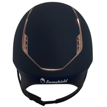 Load image into Gallery viewer, Samshield 2.0 Shadowmatt Helmet - Navy/Rose Gold
