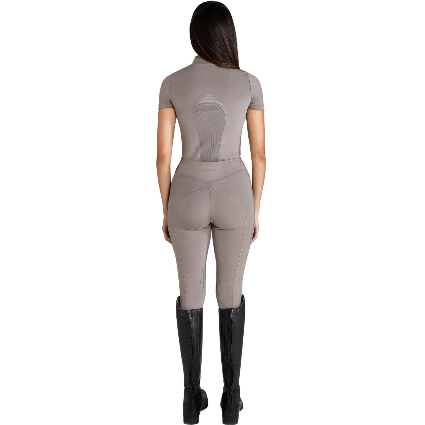 Aztec Diamond Define Short Sleeve Base Layer - Truffle