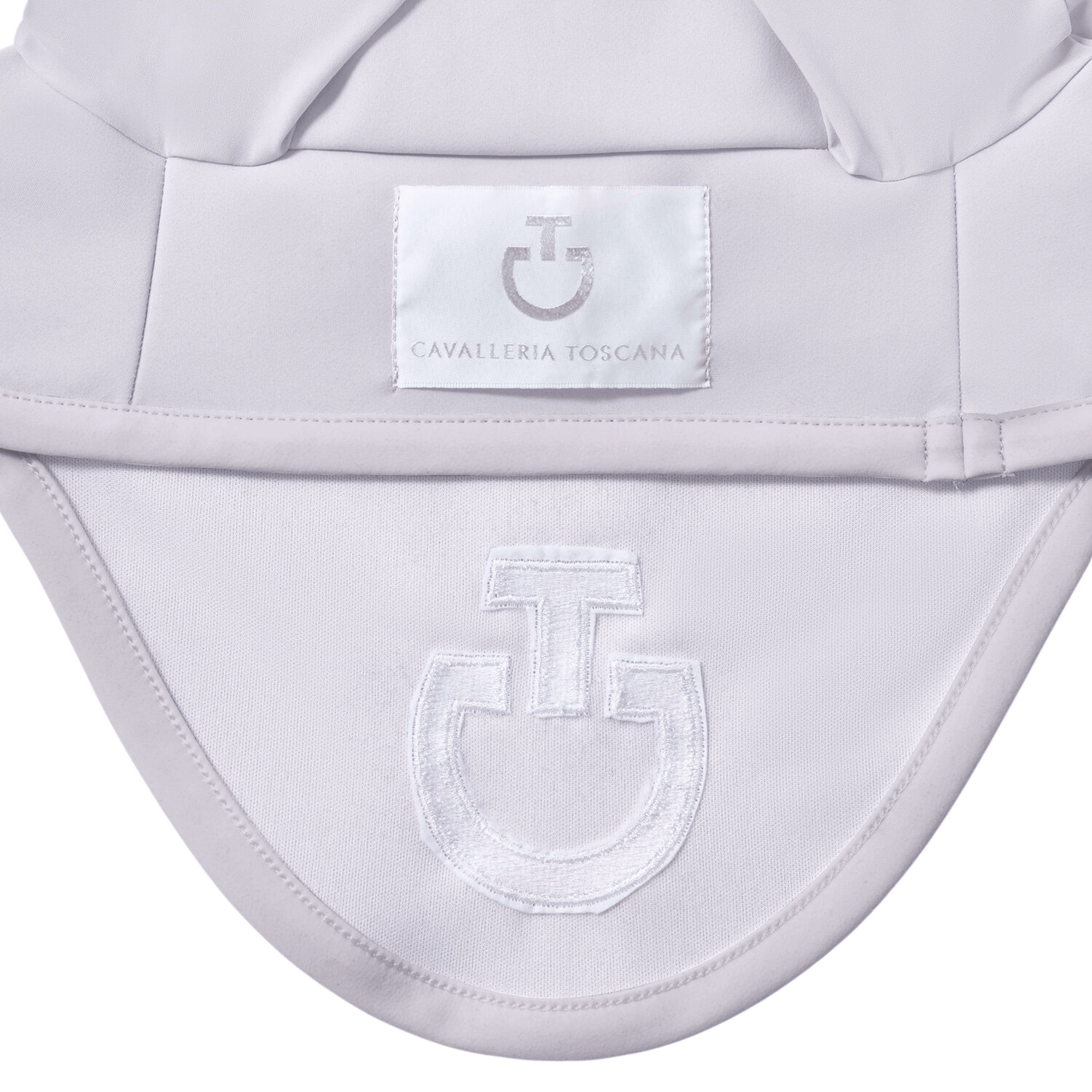 Cavalleria Toscana Light Weight Jersey Ear Bonnet - Light Grey