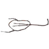 CWD Raised Adjustable Bridge Breastplate - Brown