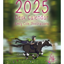 Load image into Gallery viewer, Emily Cole 2025 Desk Calendar
