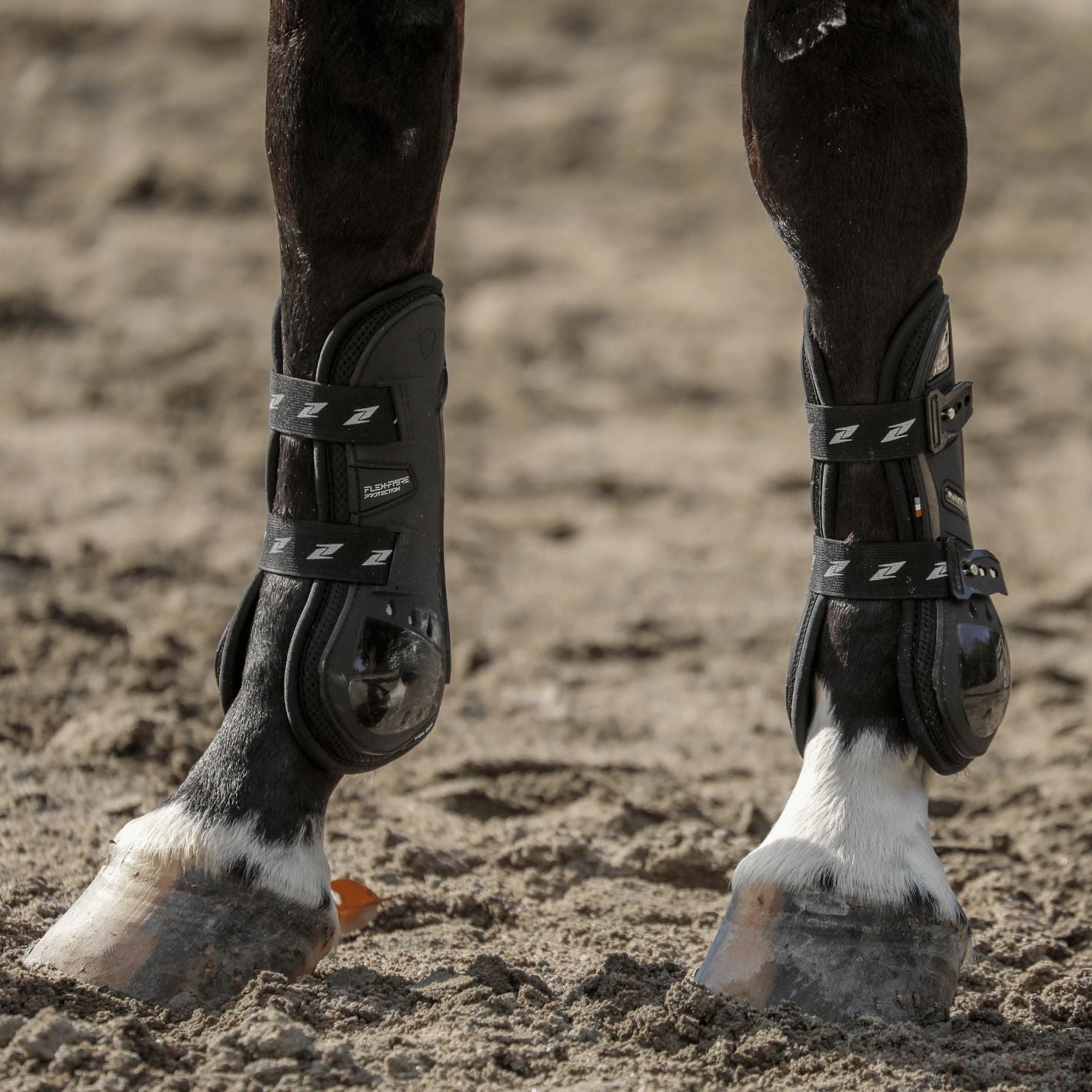 Zandona Carbon Chic Tendon Boots - Black/Silver