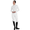 Equestro Rhinestone Breeches - White