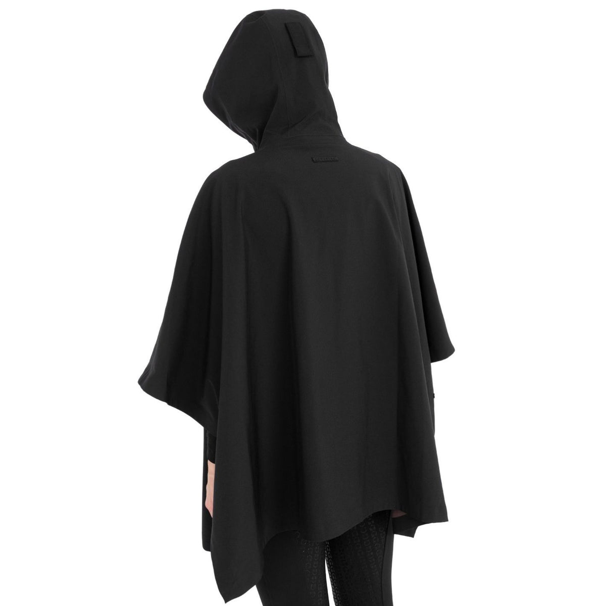 Equestro Rain Cape - Black