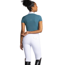 Load image into Gallery viewer, Maximilian Equestrian Air Short Sleeve Shirt - Teal

