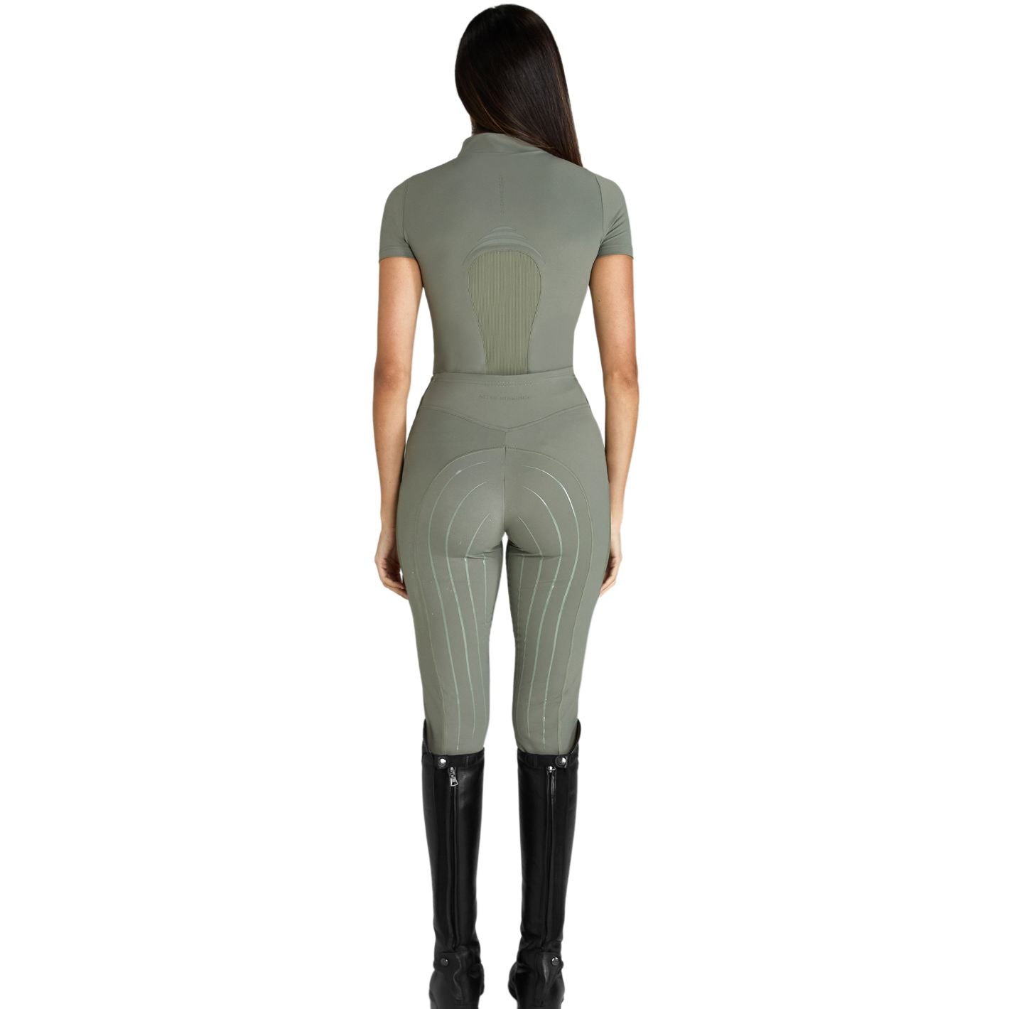 Aztec Diamond Define Short Sleeve Base Layer - Sage