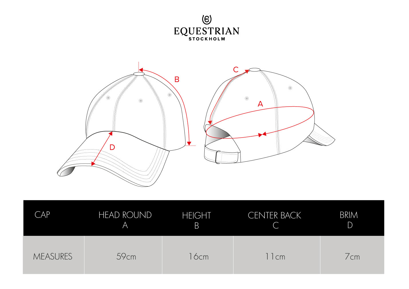 Equestrian Stockholm Cap - Clean Bordeaux