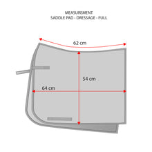 Load image into Gallery viewer, Equestrian Stockholm Dressage Pad - Striking Valley
