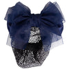 QHP Simply Hair Bow - Navy