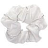 Imperial Riding Crystal Pearl Scrunchie - White