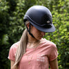 Flex-On Armet Dark Mixte Helmet - Black with Black Chinstrap
