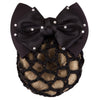 BR Equestrian Sparkle Hair Bow - Black