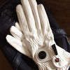 Hauke Schmidt Gloves - A Touch of Class White