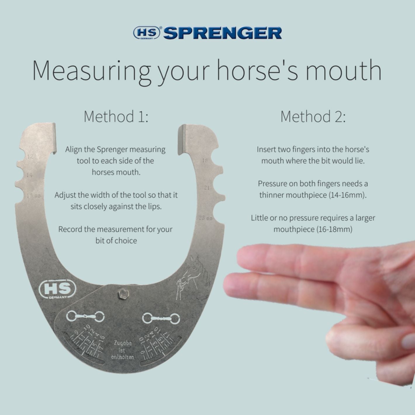 Sprenger Single Jointed Eggbutt Bit