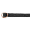 Waldhausen Black Nylon Spur Straps - Rose Gold Buckle