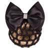 BR Equestrian Diamanté Hair Bow - Black