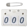 Kingsland Maddie Number Holder - White