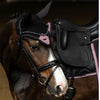 Equestrian Stockholm Ear Bonnet - Black Blush