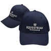 Equestrian Stockholm Cap - Navy White