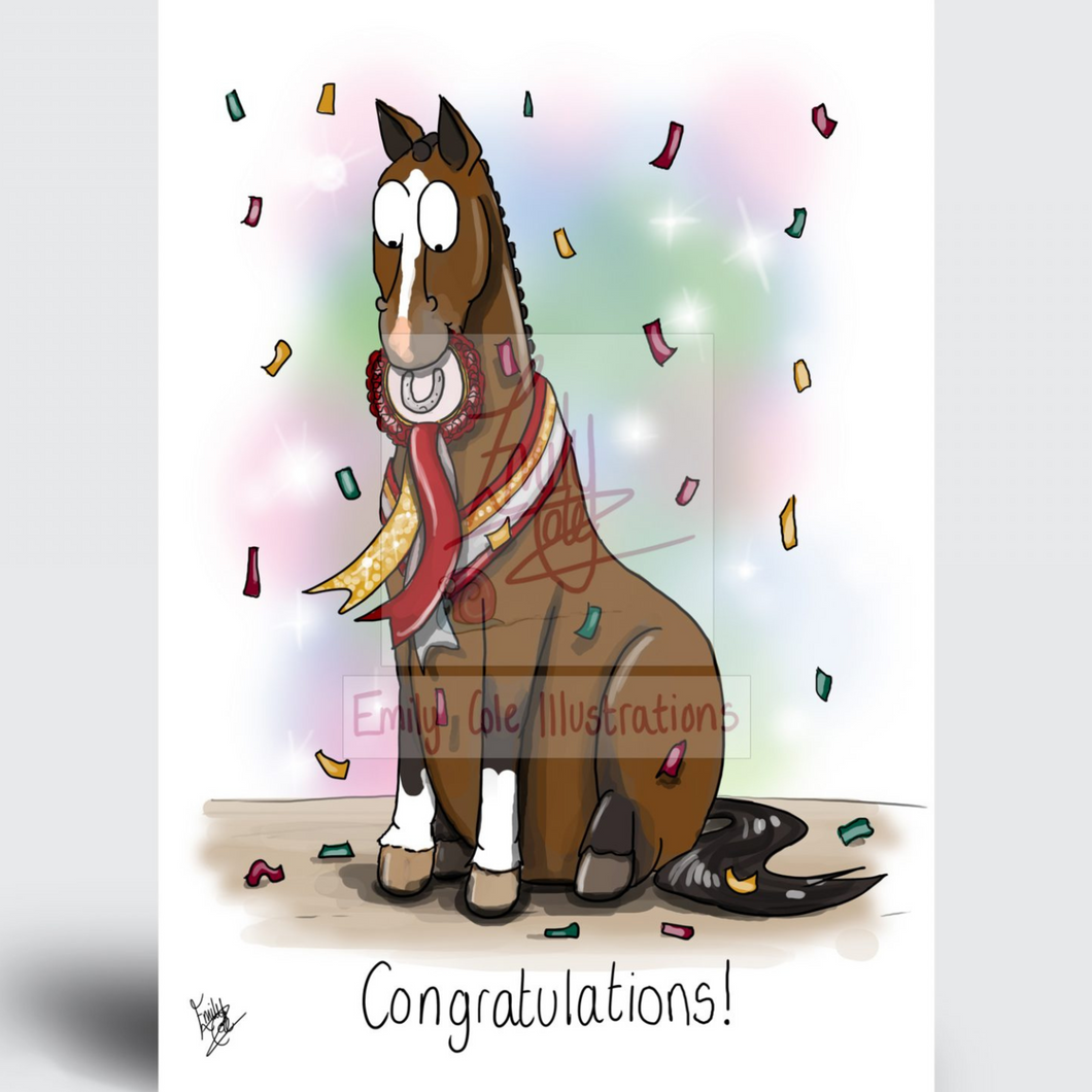 Emily Cole Greeting Cards - Congratulations