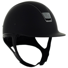 Load image into Gallery viewer, Samshield 2.0 Shadowmatt Helmet - Black 5 Swarovski Blazon
