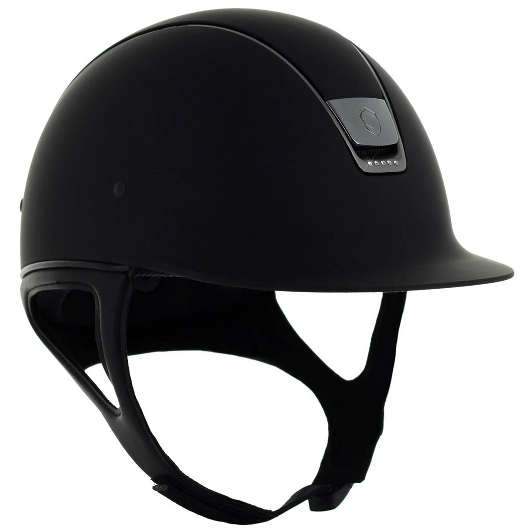 Samshield 2.0 Shadowmatt Helmet - Black 5 Swarovski Blazon