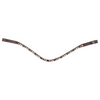 Waldhausen X-Line Glam Brown Browband - Brown/Gold/Beige/Silver