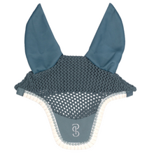 Load image into Gallery viewer, PS of Sweden Ear Bonnet Ruffle - Steel Blue
